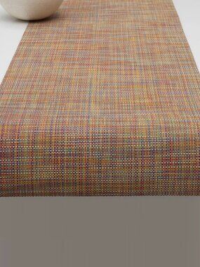 Chilewich Mini Basketweave Table Runner in Confetti
